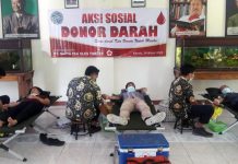 40 Karyawan Pak Oles di Singaraja Donor Darah