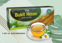 Teh Bukit Hexon Akar Lalang Lancarkan Kencing