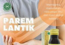 Parem Lantik Redakan Pegal Linu dan Nyeri