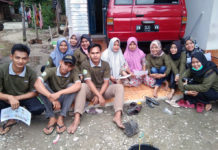 Mahasiswa Universits Riau Lakukan Penyuluhan Buat POC