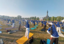Seribu Orang Ramaikan 9th International Day of Yoga
