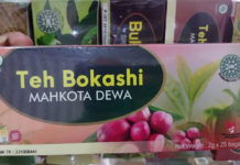 Teh Bokashi Mahkota Dewa Berkhasiat Tinggi