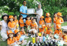 Anak-Anak PAUD WIN School Belajar Cinta Lingkungan Di Pak Oles Green School