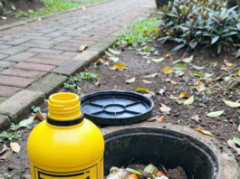 Desa Dalung Gelar BIMTEK Hari Ketiga, Edukasi Pengelolaan Sampah Organik dengan Biopori Jumbo Gunakan EM4