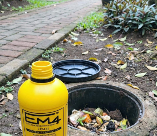 Desa Dalung Gelar BIMTEK Hari Ketiga, Edukasi Pengelolaan Sampah Organik dengan Biopori Jumbo Gunakan EM4