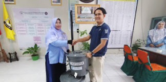 DLH Dorong Pengolahan Sampah di SMP Pembangunan UNP, Optimalkan Pengolahan Gunakan EM4