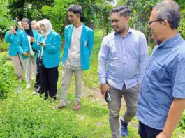 Mahasiswa Teknik Lingkungan ISTNUBA Kunjungi Bokashi Farm, POGS