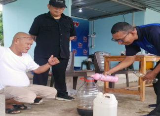 Kualitas Air Kolam Menurun, Telaga Enjoy Gandeng Produsen EM4 untuk Atasi Ikan Ngumbul