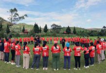 Recharge & Reconnect 2026 PT Songgolangit Persada Perkuat Soliditas Tim di Dieng