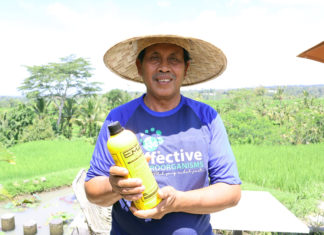 EM4 Dukung Pertanian Organik di Kawasan Jatiluwih-Tabanan