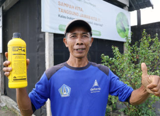 TPS 3R Yoga Mesari-Mengwi Konsisten Manfaatkan EM4 untuk Olah Sampah Organik