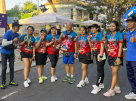 Runners di Kota Denpasar Antusias Ikut Kuis Berhadiah Ramuan Pak Oles