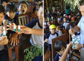 Minyak Bokashi Jadi Cinderamata 120 Siswa SD Santo Yoseph 2 Denpasar