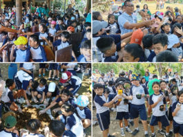 120 Murid SD Santo Yoseph 2 Denpasar Belajar Apotek Hidup di Pak Oles Green School