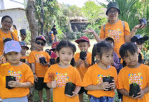 Kenalkan Tanaman Herbal Sejak Dini, Murid TK Sinar Cahaya Bangsa Kunjungi POGS
